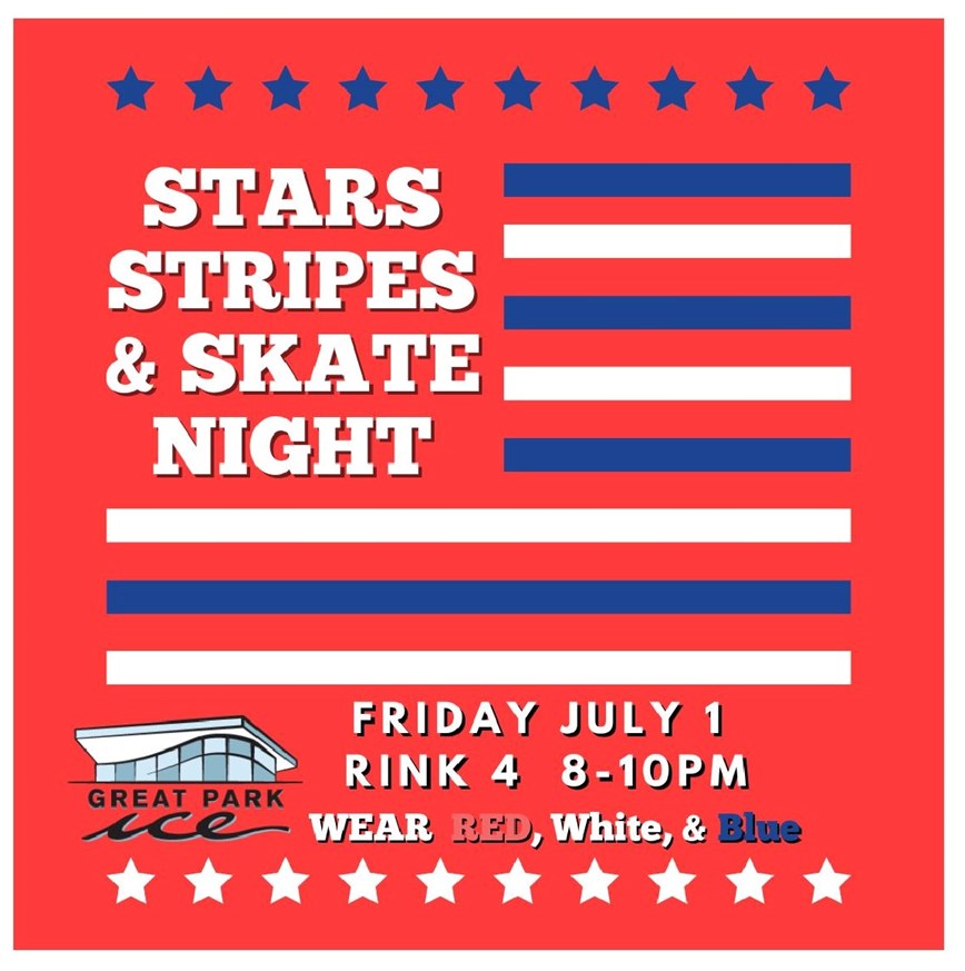 Stars and Stripes Skate Night