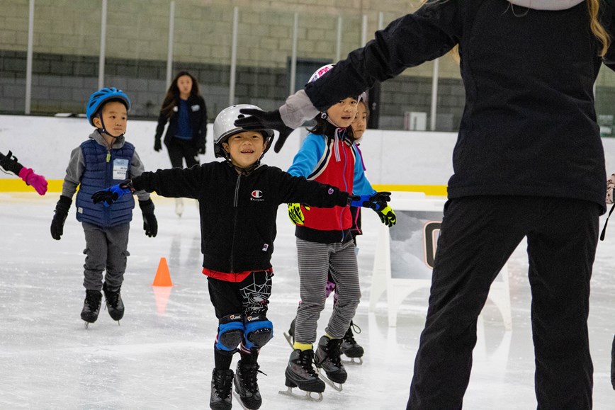 Learn to Skate Winter Session Learn to Skate Classes Great Park